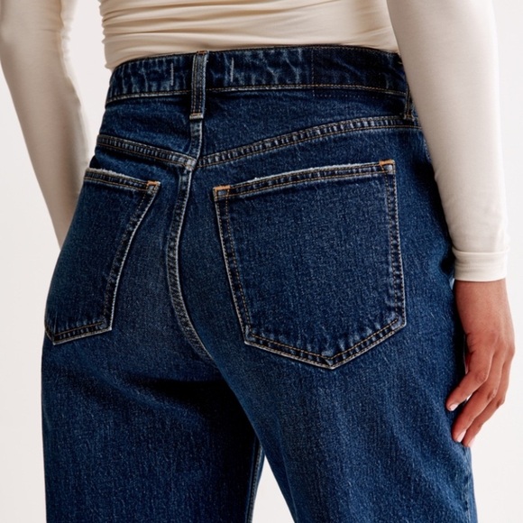 ABERCROMBIE Curve Love High Rise Vintage Jeans - Picture 1 of 10